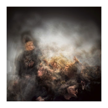 Fotografia intitolato "Ghost #11 3/20" da Pierre Duquoc, Opera d'arte originale, Fotografia manipolata
