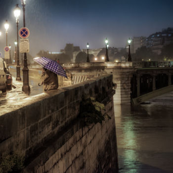 Fotografia intitolato "The umbrella" da Pierre Duquoc, Opera d'arte originale, Fotografia digitale