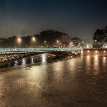 Fotografia zatytułowany „Arcole Bridge” autorstwa Pierre Duquoc, Oryginalna praca, Fotografia cyfrowa