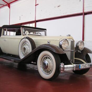 Fotografía titulada "CABRIOLET PACKARD 1…" por Ferraguti  Pierre-Gilles, Obra de arte original