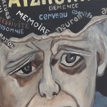 Peinture intitulée "collectionalzheimer…" par Pierre Isaac Gozlan, Œuvre d'art originale, Huile