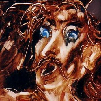 Peinture intitulée "Dali" par Pierre Laurent Tichadou, Œuvre d'art originale, Huile