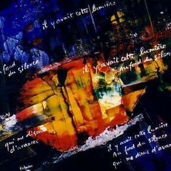 Malerei mit dem Titel "il y avait cette lu…" von Pierre Laurent Tichadou, Original-Kunstwerk, Öl