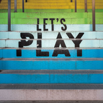 Fotografie mit dem Titel "Let's Play" von Pierre Leccia, Original-Kunstwerk, Digitale Fotografie