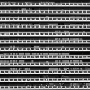Фотография под названием "Mass architecture" - Pierre Leccia, Подлинное произведение искусства, Цифровая фотография