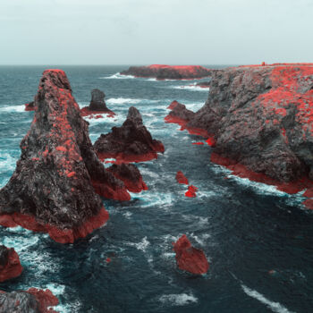 Fotografia intitolato "Aiguilles de Port-C…" da Pierre-Louis Ferrer, Opera d'arte originale, Fotografia digitale