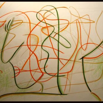 Drawing titled "Trouvez l'Intrus!…" by Pierre-Louis Torres, Original Artwork, Marker