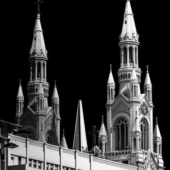 Photography titled "San Francisco - Ele…" by Pierre Nadler, Original Artwork, Manipulated Photography Mounted on Other rigid…