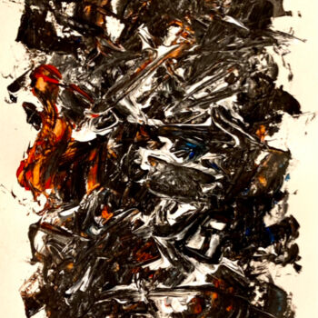 Painting titled "Media formul" by Pierre Olié, Original Artwork, Digital Print