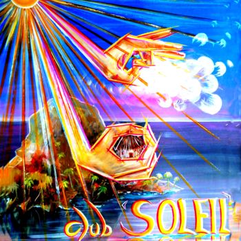 Digital Arts titled "CLUB SOLEIL" by Pierre Peytavin, Original Artwork, 2D Digital Work