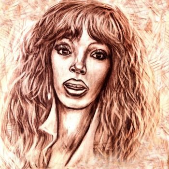 "DONNA SUMMER" başlıklı Dijital Sanat Pierre Peytavin tarafından, Orijinal sanat, 2D Dijital Çalışma