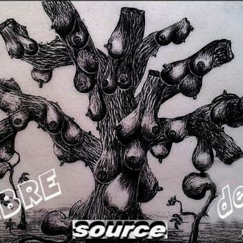 「ARBRE SOURCE DE VIE」というタイトルのデジタルアーツ Pierre Peytavinによって, オリジナルのアートワーク, 2Dデジタルワーク