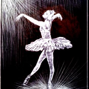 Arte digital titulada "danseuse" por Pierre Peytavin, Obra de arte original, Trabajo Digital 2D