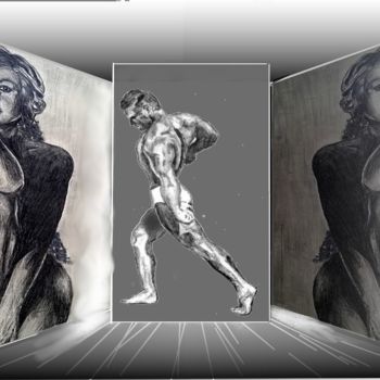 Arts numériques intitulée "modèles Beaux Arts" par Pierre Peytavin, Œuvre d'art originale, Travail numérique 2D