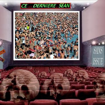 Arte digitale intitolato "DERNIER SEANCE" da Pierre Peytavin, Opera d'arte originale, Lavoro digitale 2D