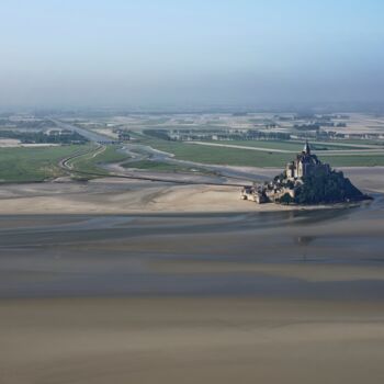 Photographie intitulée "Mont-Saint-Michel2" par Pierre Piton, Œuvre d'art originale, Photographie numérique