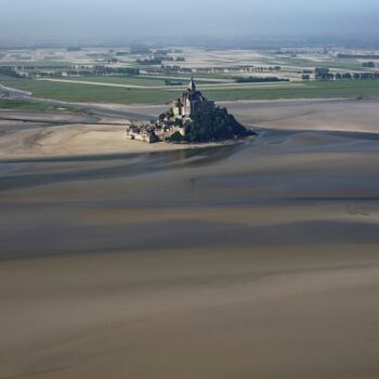 Photography titled "Mont-Saint-Michel3" by Pierre Piton, Original Artwork, Digital Photography