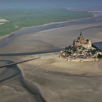 Photography titled "Mont-Saint-Michel6" by Pierre Piton, Original Artwork, Digital Photography