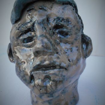 Скульптура под названием "Personnage imaginai…" - Quinquin, Подлинное произведение искусства, Керамика