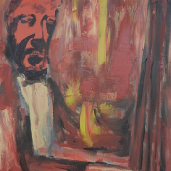 Painting titled "pianiste de jazz" by Pierre Tondu, Original Artwork, Oil