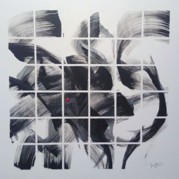 Pintura titulada "Abstruct - 2" por Pierre-Yves Guitton, Obra de arte original, Acrílico