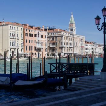 Photographie intitulée "Venise, Grand Canal…" par Pierre-Yves Rospabé, Œuvre d'art originale, Photographie numérique