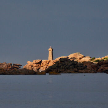 Photographie intitulée "Bretagne, phare de…" par Pierre-Yves Rospabé, Œuvre d'art originale, Photographie numérique