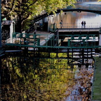 Photographie intitulée "Paris, Automne, Can…" par Pierre-Yves Rospabé, Œuvre d'art originale, Photographie numérique