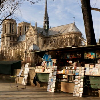 Photographie intitulée "Paris, Notre Dame,…" par Pierre-Yves Rospabé, Œuvre d'art originale, Photographie numérique
