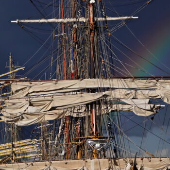 Photographie intitulée "Armada, Rouen, Gran…" par Pierre-Yves Rospabé, Œuvre d'art originale, Photographie numérique