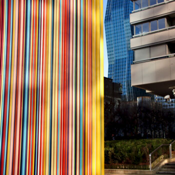 Photography titled "La Défense, tour, s…" by Pierre-Yves Rospabé, Original Artwork, Digital Photography