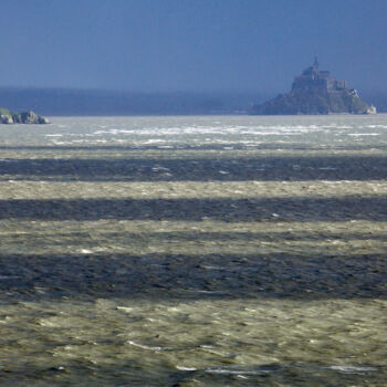 Fotografia zatytułowany „Mont Saint Michel v…” autorstwa Pierre-Yves Rospabé, Oryginalna praca, Fotografia cyfrowa