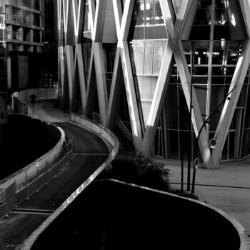 Fotografia intitulada "Paris, La Défense l…" por Pierre-Yves Rospabé, Obras de arte originais, Fotografia digital