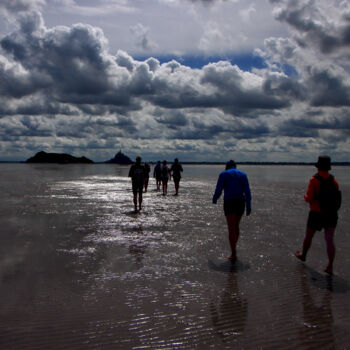 Fotografía titulada "Traversée de la Bai…" por Pierre-Yves Rospabé, Obra de arte original, Fotografía digital