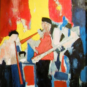 Painting titled "etude sur nicolas d…" by Pierre Bastide, Original Artwork