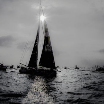 Photography titled "Arrivée vg 2016" by Pierre Boisliveau, Original Artwork, Analog photography