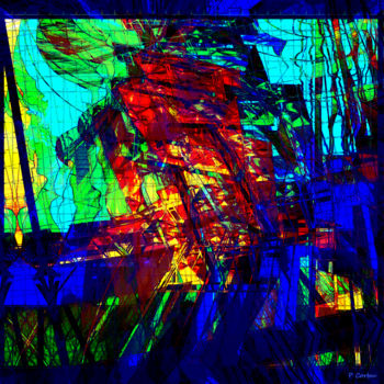 Digital Arts titled "THERMIK" by Pierre Corbu, Original Artwork, Digital Painting