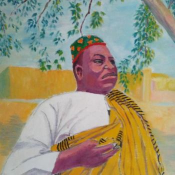 Pintura intitulada "Prince  Camille Beh…" por Pierre Dalmas, Obras de arte originais
