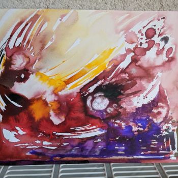 Painting titled "Souffle nouveau?" by Pierre Feyeux, Original Artwork, Ink