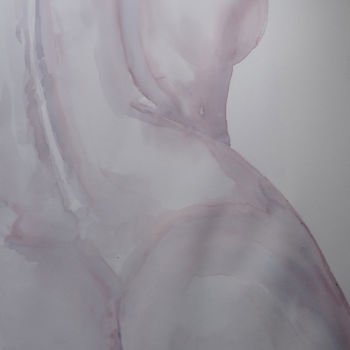 Peinture intitulée "nue-aquarelle-C.jpg" par Pierre Julia, Œuvre d'art originale, Aquarelle