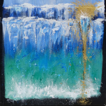 Peinture intitulée "pays-de-glace.jpg" par Pierre Julia, Œuvre d'art originale