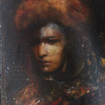 Peinture intitulée "Le Jeune Tsar" par Pierre Laffillé, Œuvre d'art originale, Huile