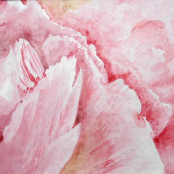 Painting titled "Transparence" by Pierrette Verdys, Original Artwork, Watercolor