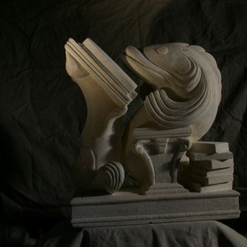 Sculpture intitulée "chef-d-orchestre.jpg" par Pierre Vexlard, Œuvre d'art originale
