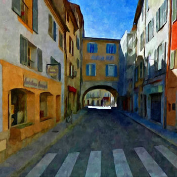 Painting titled "Couleurs de Fayence" by Pietrofrance, Original Artwork