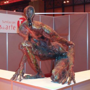 Escultura titulada "CARRERA A NINGUNA P…" por Pilar Roldán, Obra de arte original