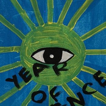 绘画 标题为“Year of silence” 由Viktoria Pulupchuk, 原创艺术品, 油