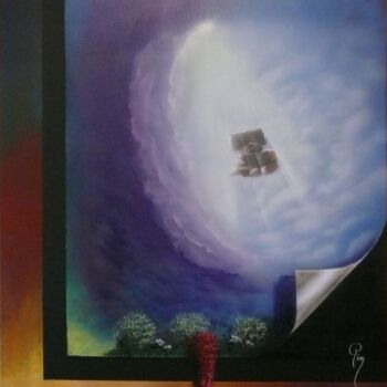 Peinture intitulée "le dé révélateur  1…" par Pim, Œuvre d'art originale