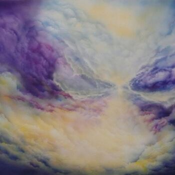 Pintura titulada "ciel sauvage" por Pim, Obra de arte original