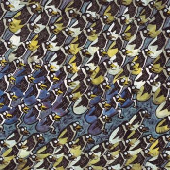 Disegno intitolato "pinguini emergenti" da Vincent Gregory ( Pinguinartista ), Opera d'arte originale